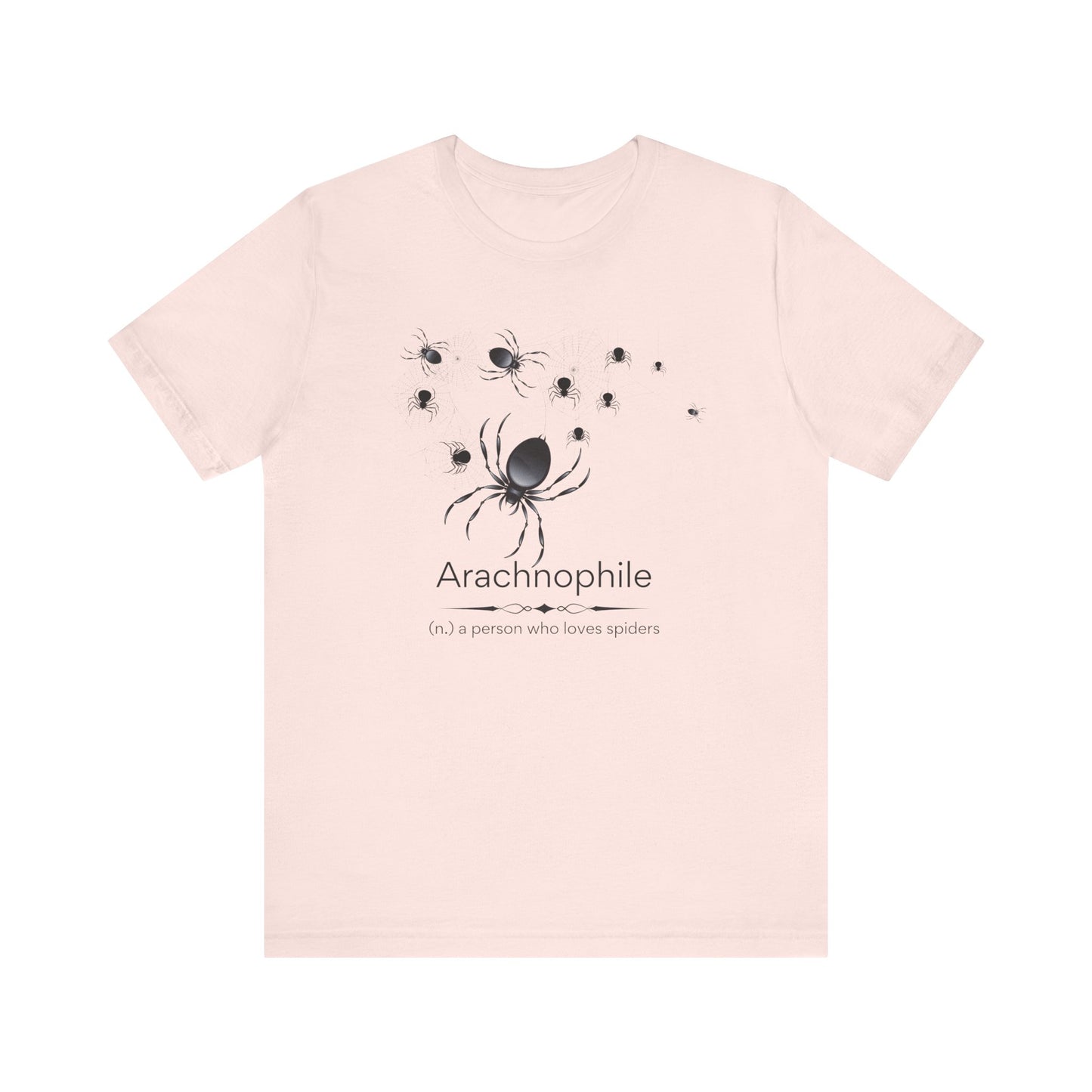 Arachnophile - spider lover T-shirt