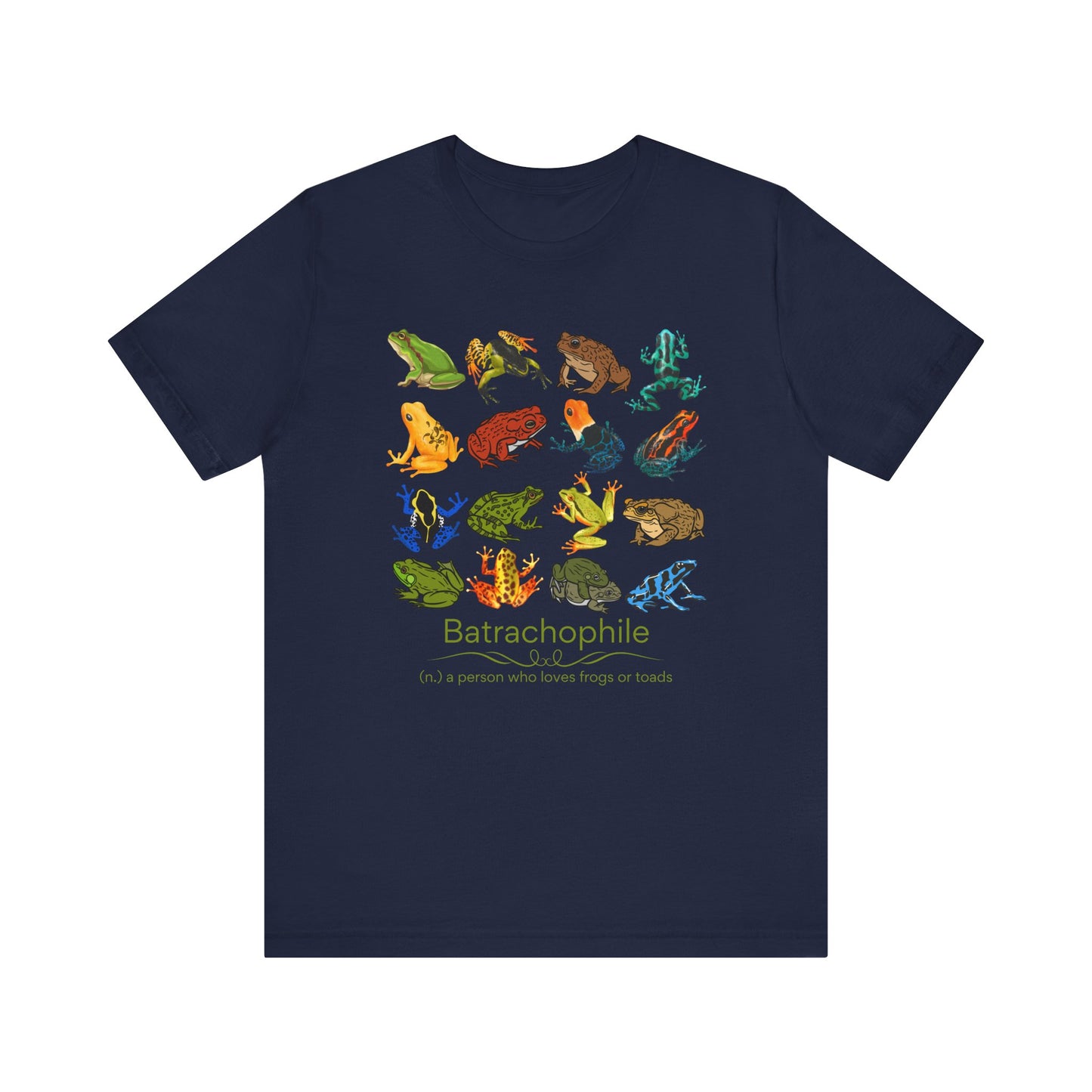 Batrachophile - frog lover t-shirt