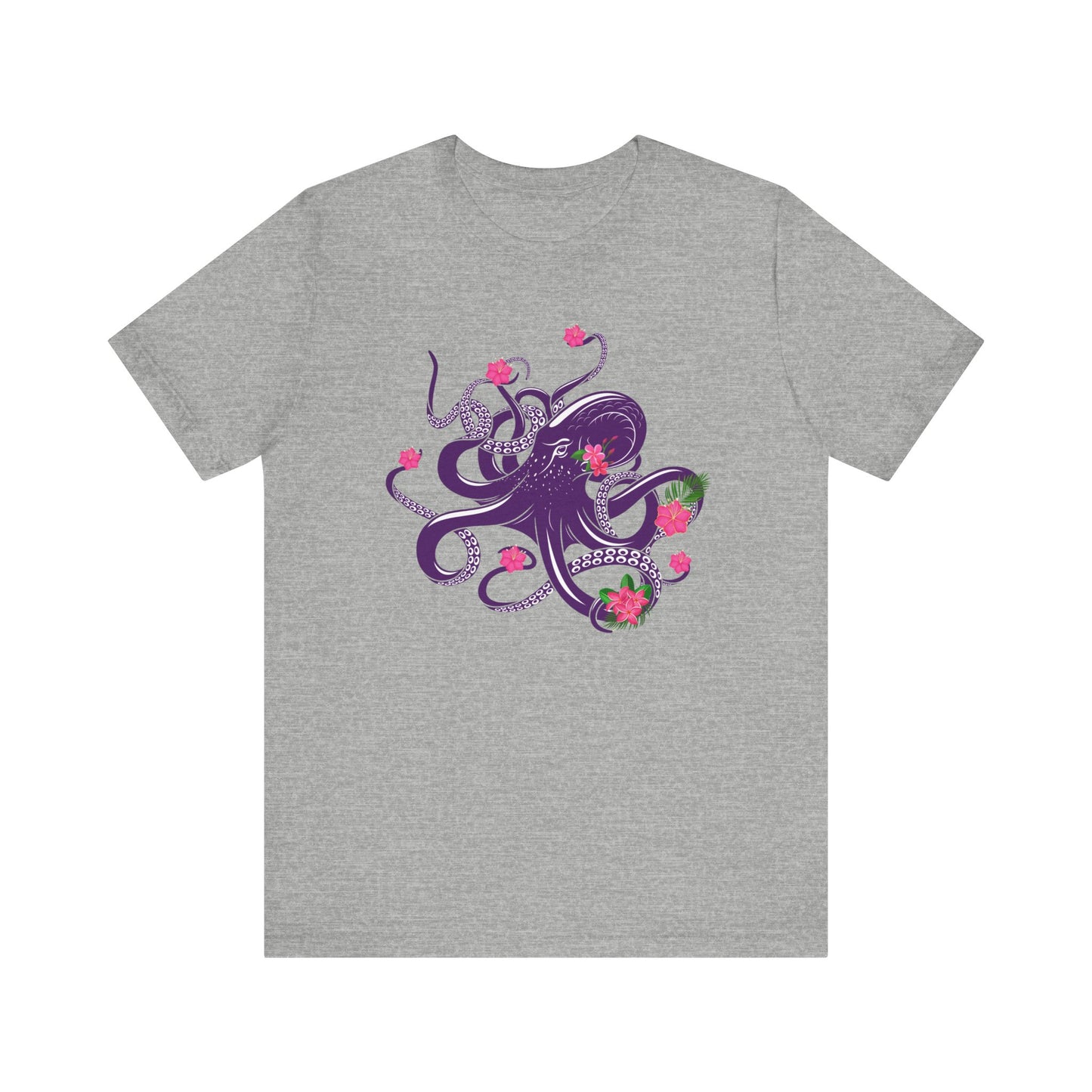 Floral Octopus T-shirt