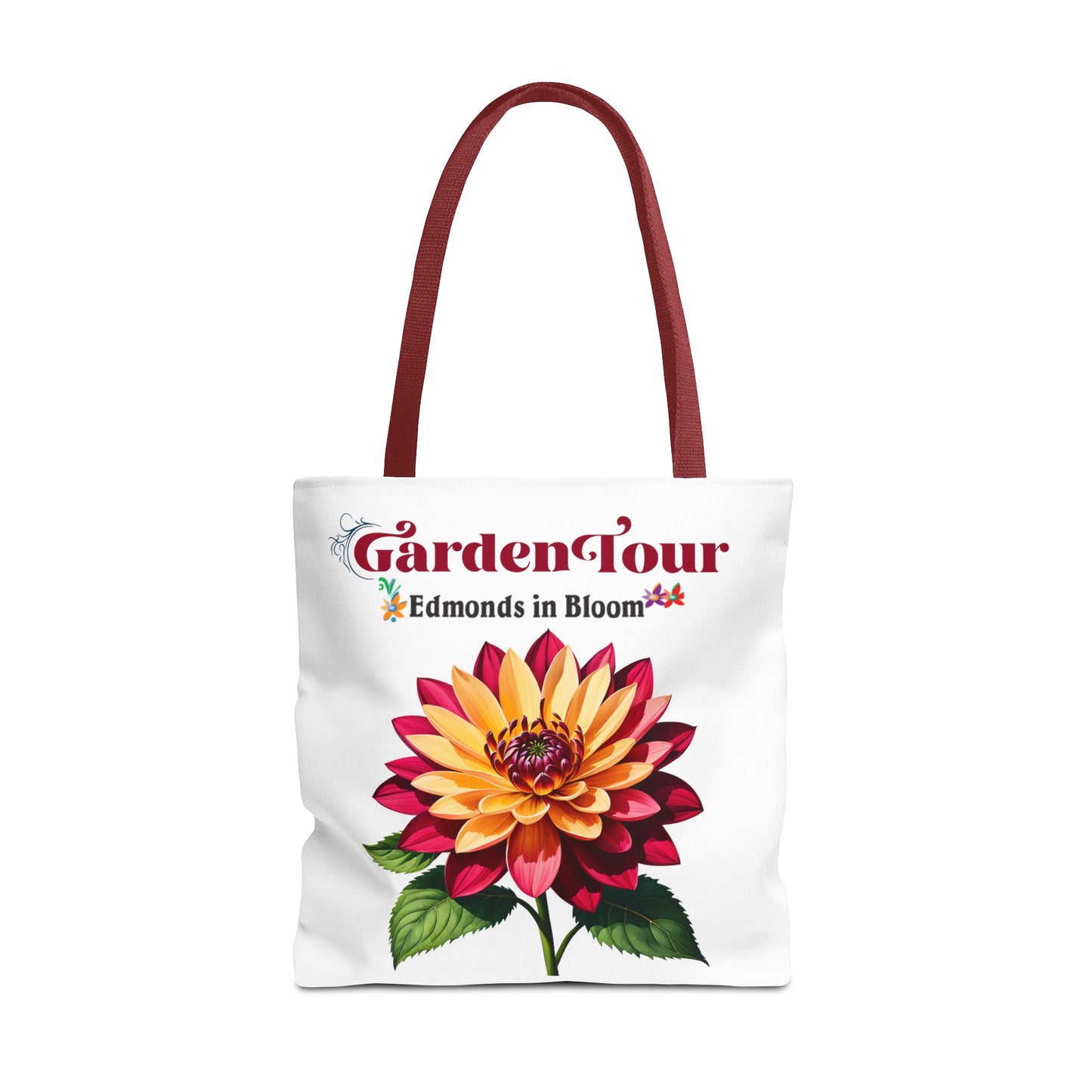 Edmonds in Bloom Garden Tour 2026 Tote Bag (White)