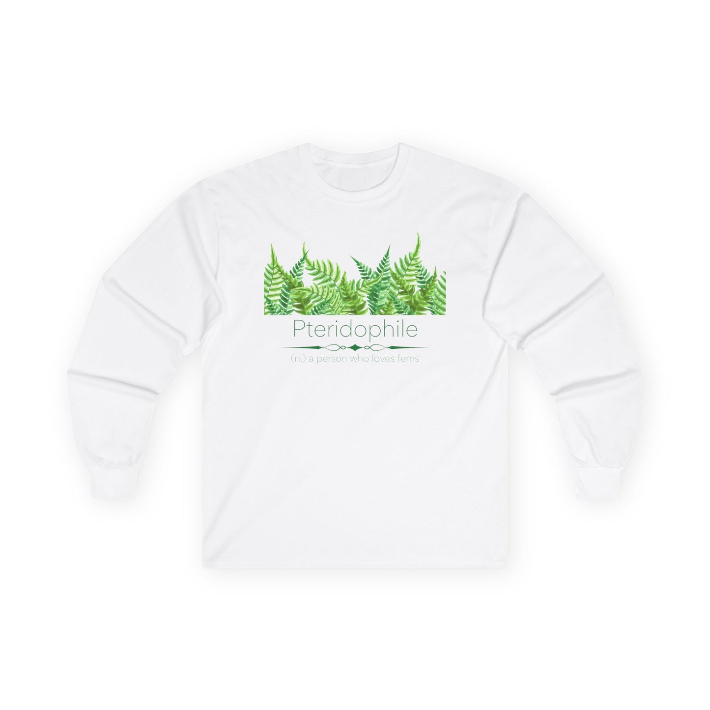 Pteridophile Cotton Long Sleeve Tee