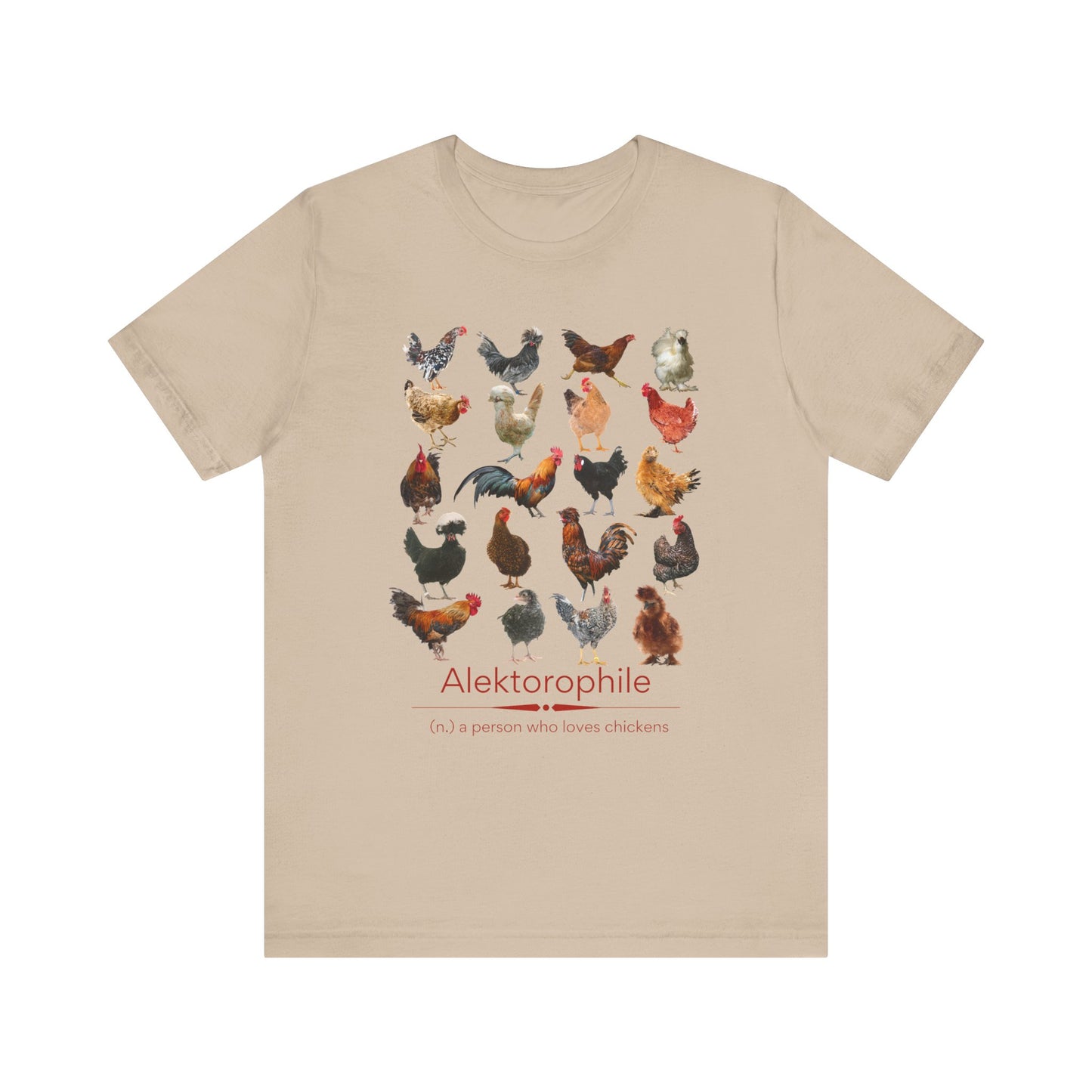 Alektorophile - chicken lover T-shirt