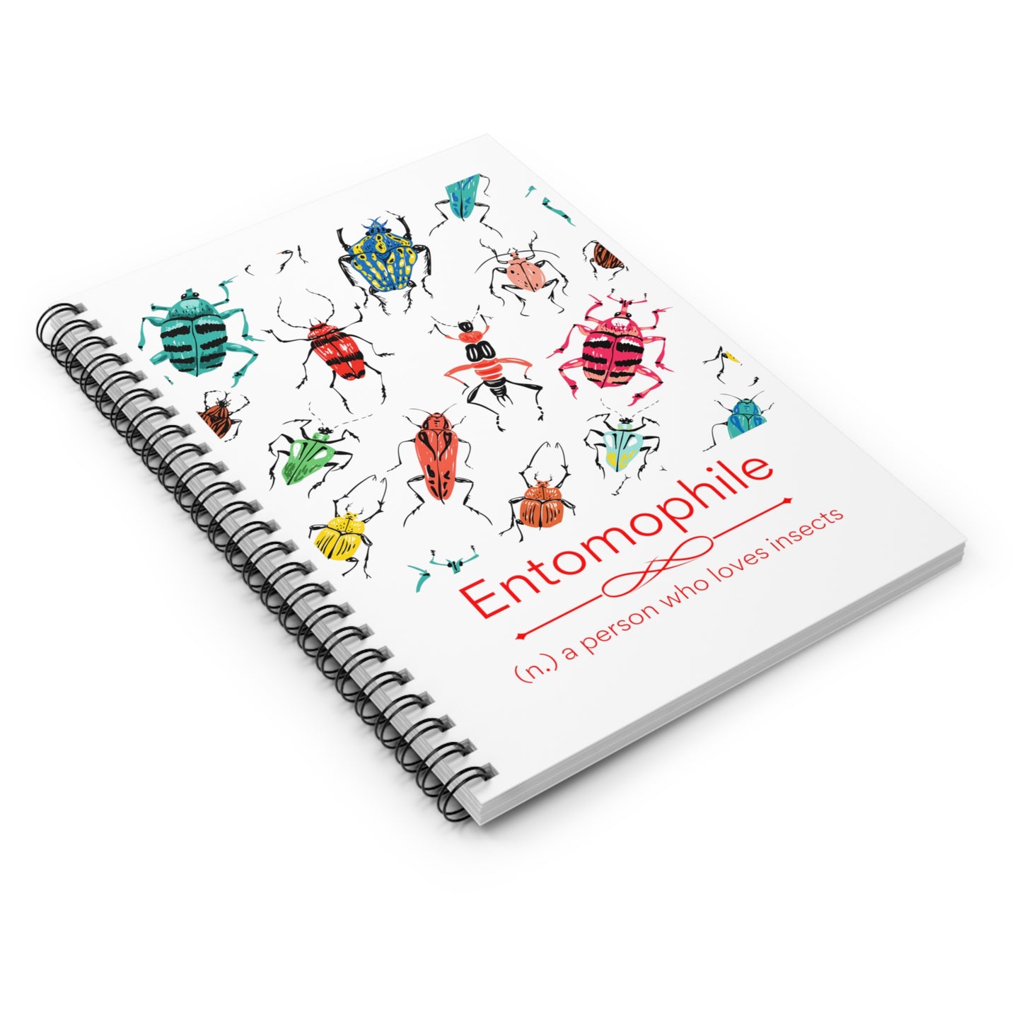 Entomophile Spiral Notebook - Ruled Line