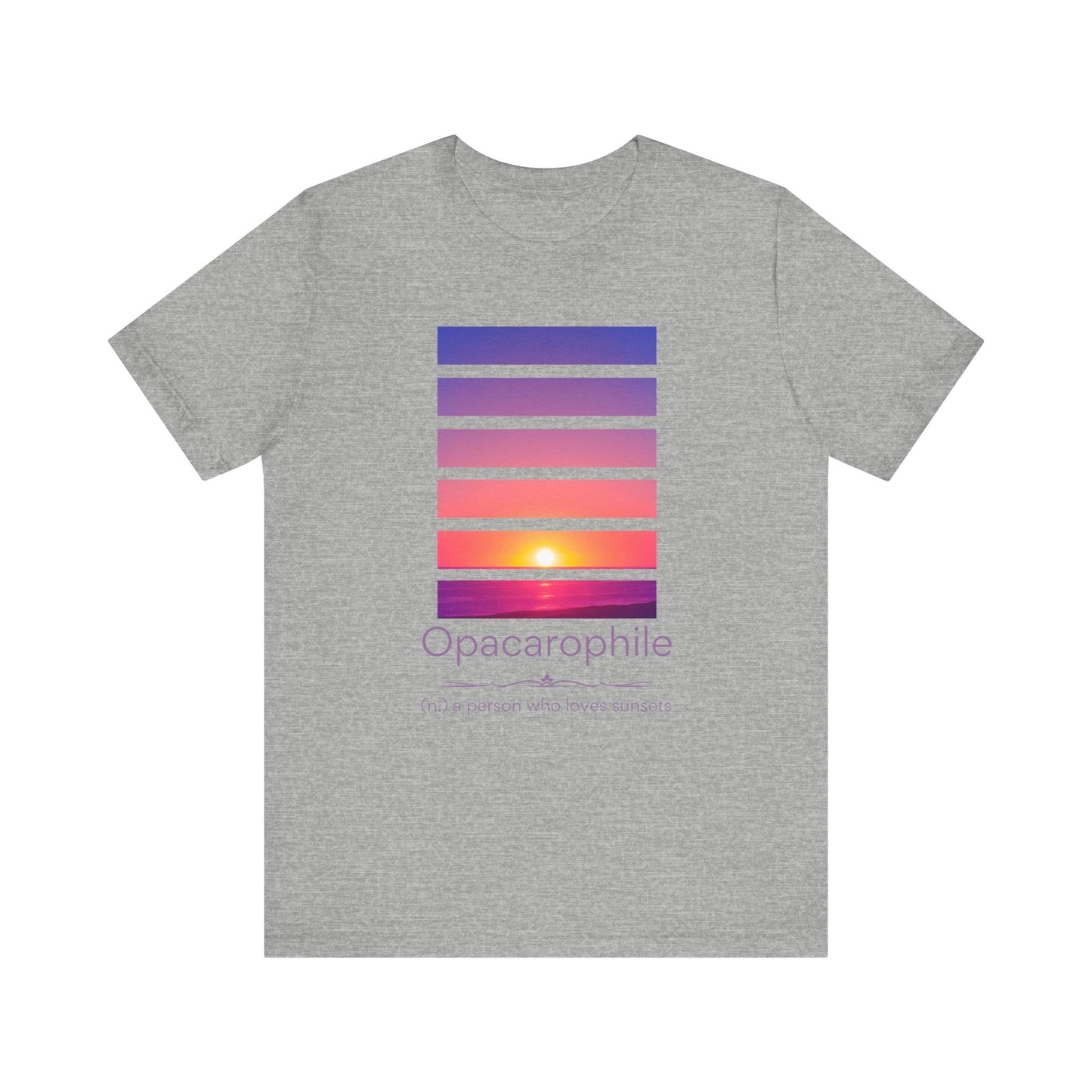 Opacarophile II - sunset lover T-shirt