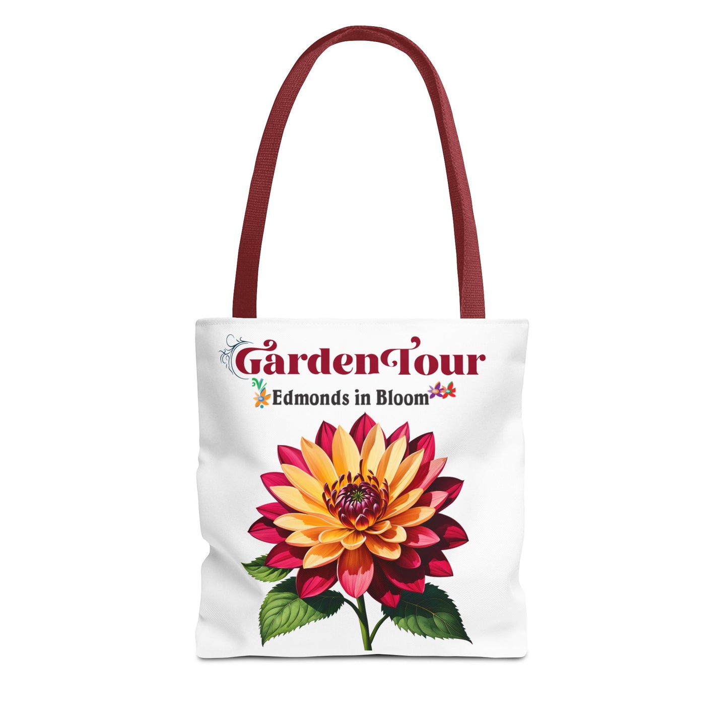 Edmonds in Bloom Garden Tour 2026 Tote Bag (White)