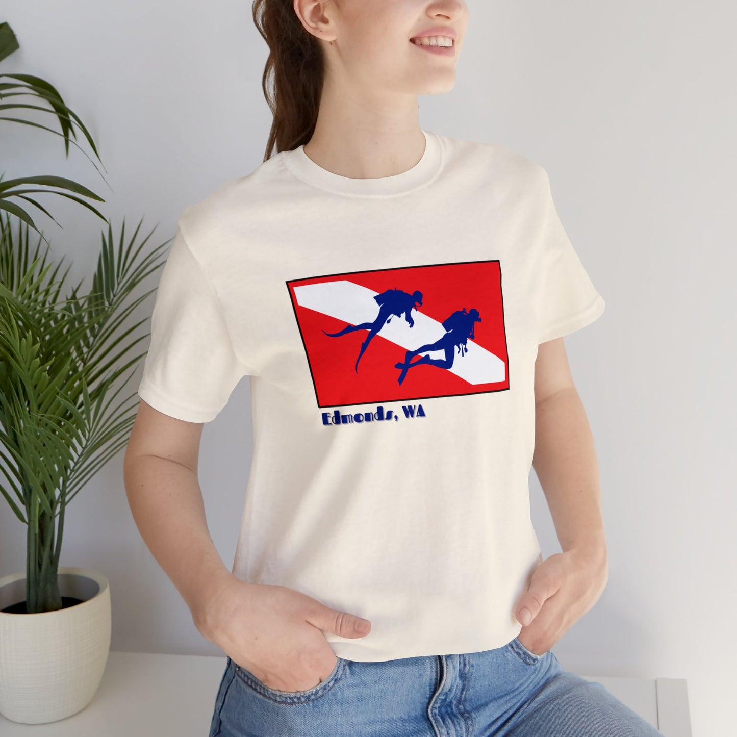 Edmonds Scuba Dive Flag T-shirt