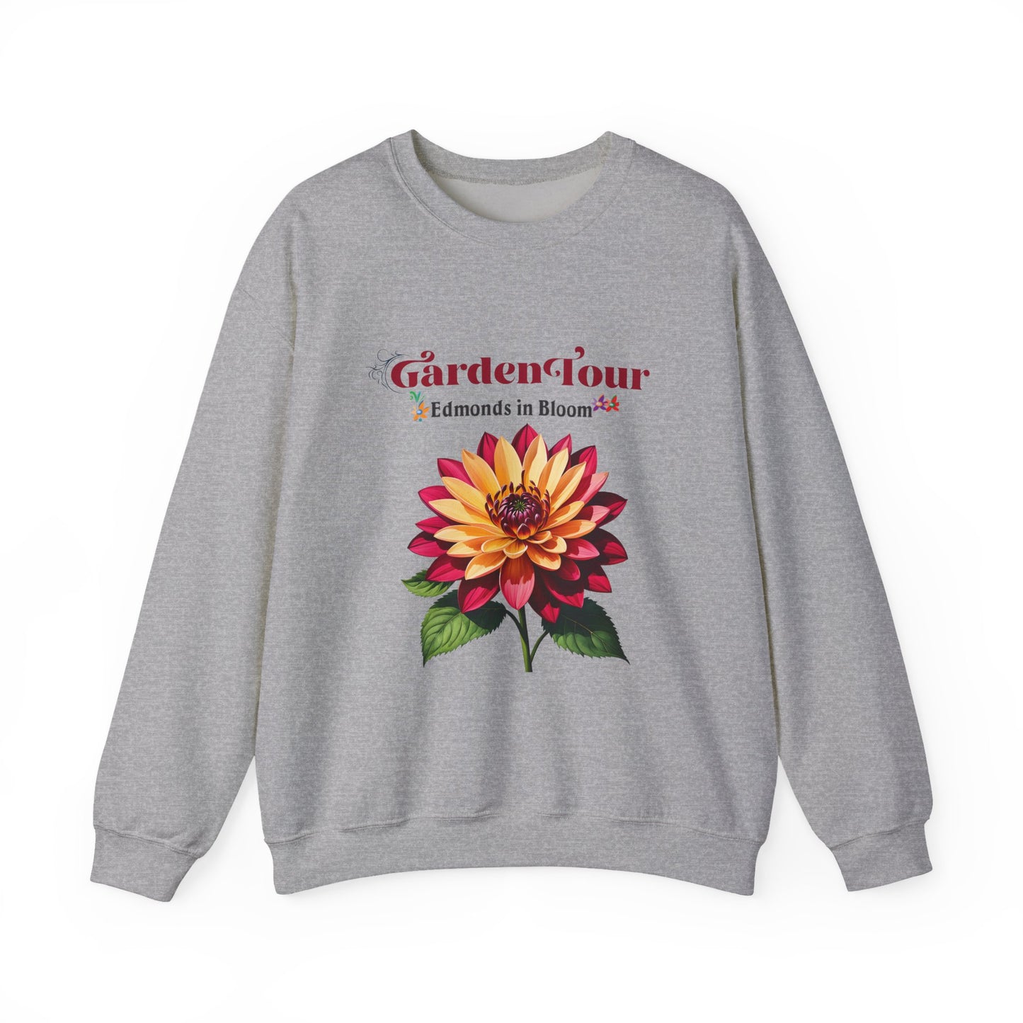Edmonds in Bloom Garden Tour 2026 Unisex Heavy Blend™ Crewneck Sweatshirt
