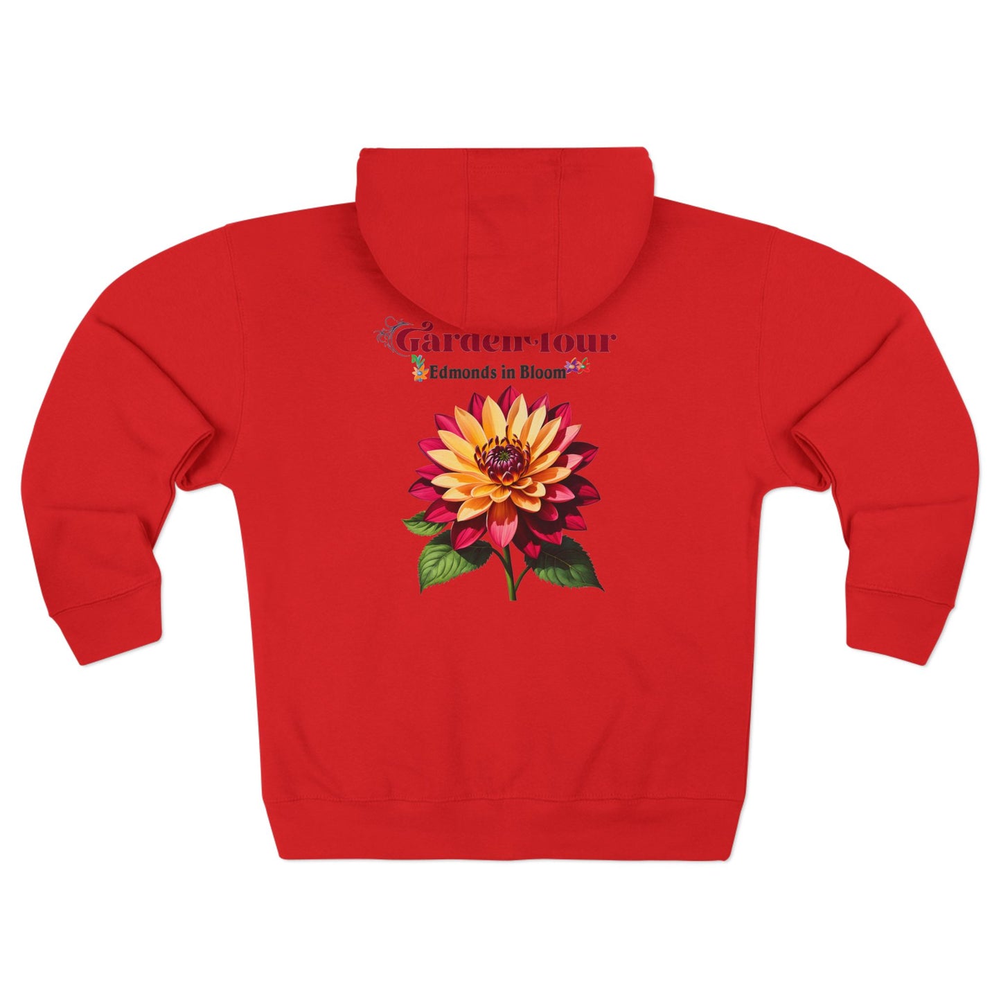 Edmonds in Bloom Garden Tour 2026 Unisex Full-Zip Hoodie