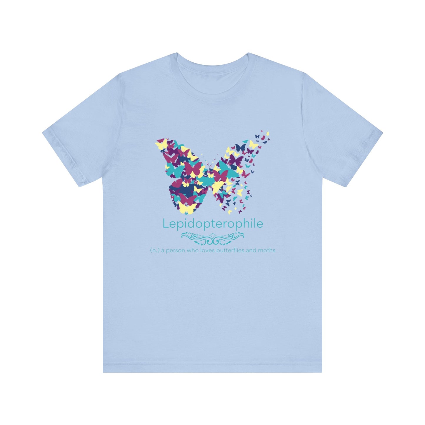 Lepidopterophile - butterfly and moth lover T-shirt