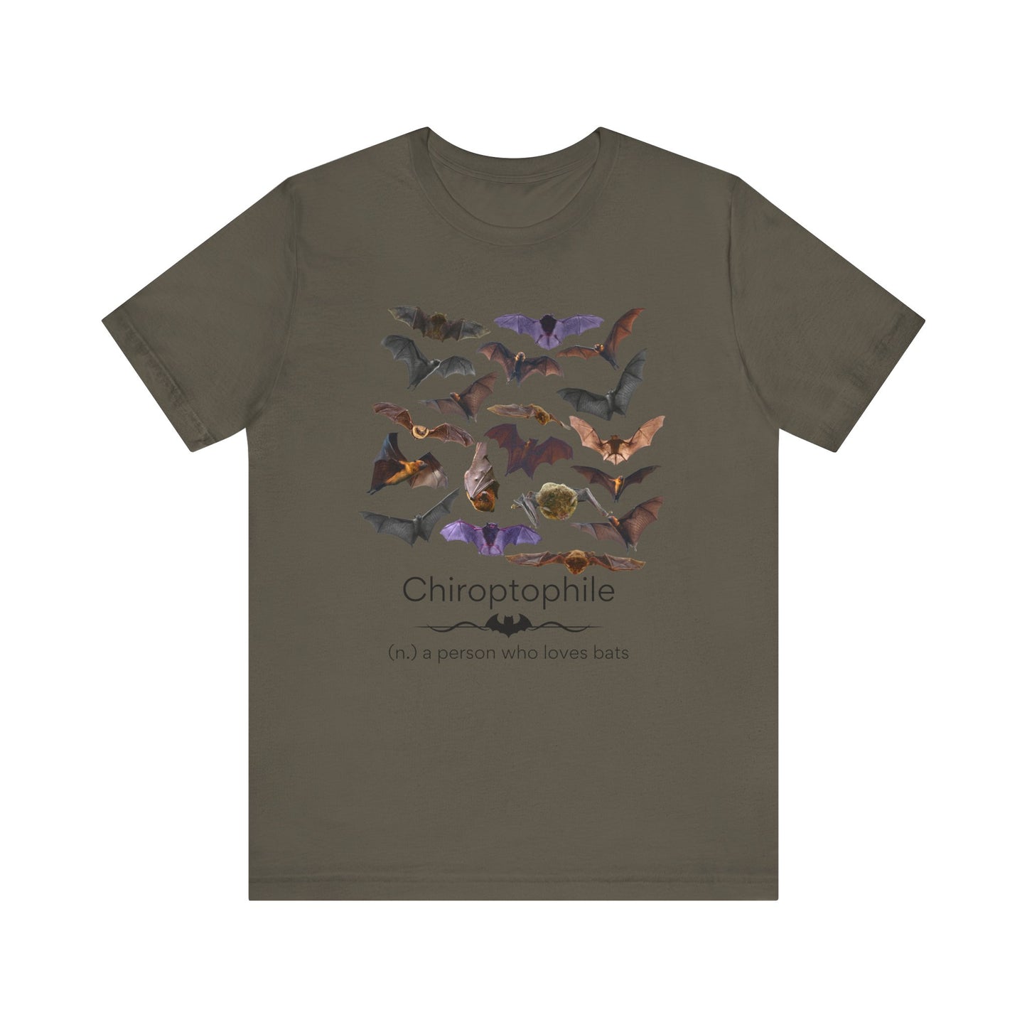 Chiroptophile - Bat Lover T-shirt