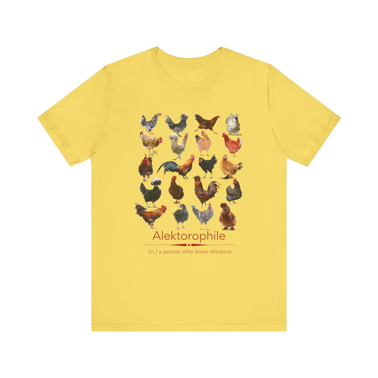 Alektorophile - chicken lover T-shirt