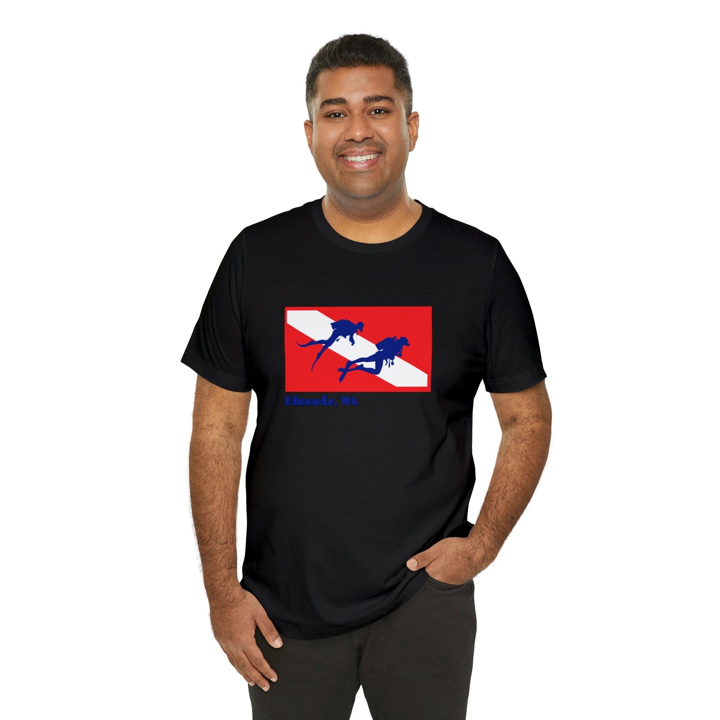 Edmonds Scuba Dive Flag T-shirt