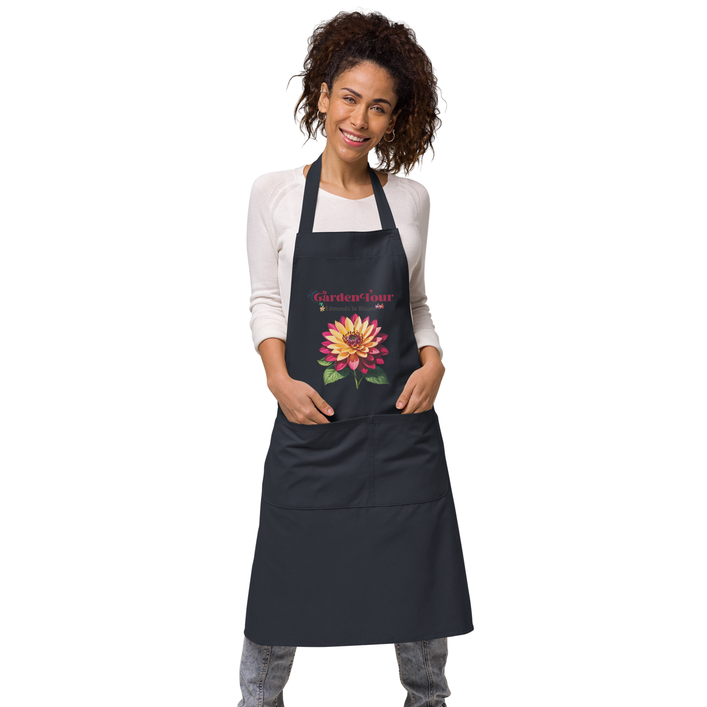 Edmonds in Bloom Garden Tour 2026 Organic cotton apron
