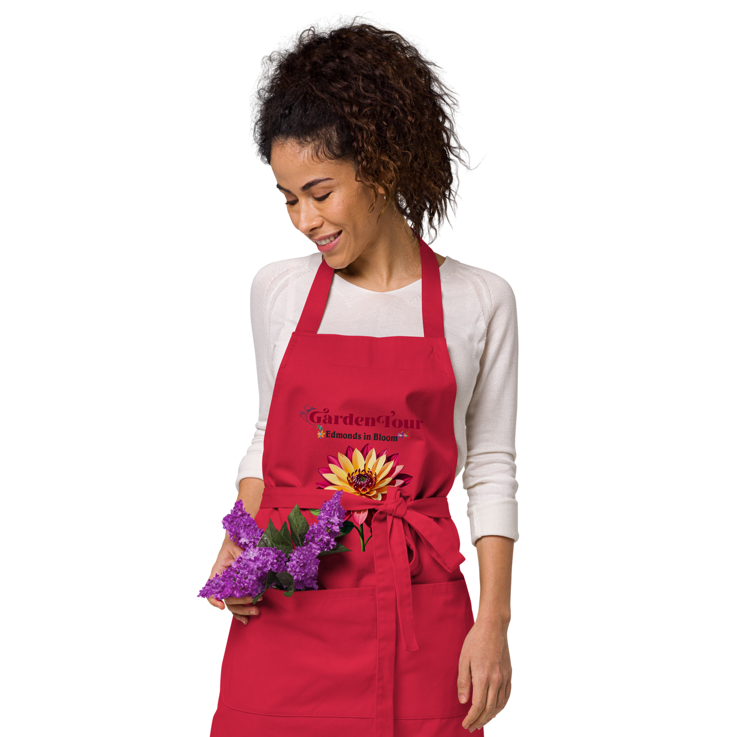 Edmonds in Bloom Garden Tour 2026 Organic cotton apron