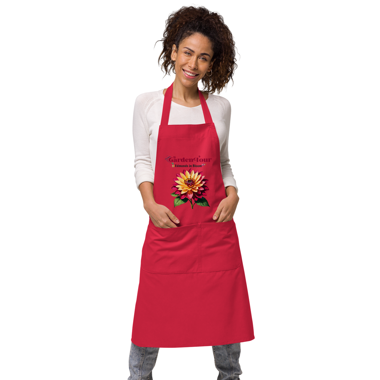 Edmonds in Bloom Garden Tour 2026 Organic cotton apron