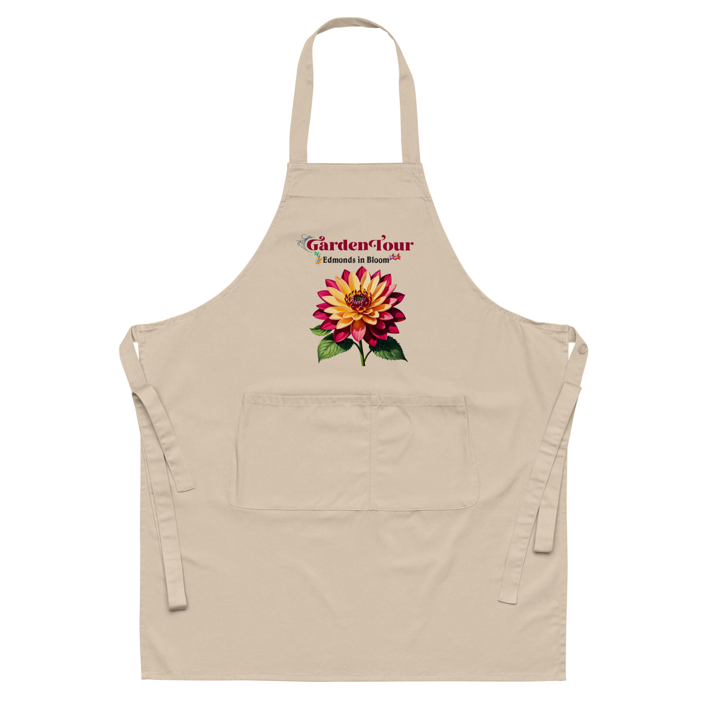 Edmonds in Bloom Garden Tour 2026 Organic cotton apron