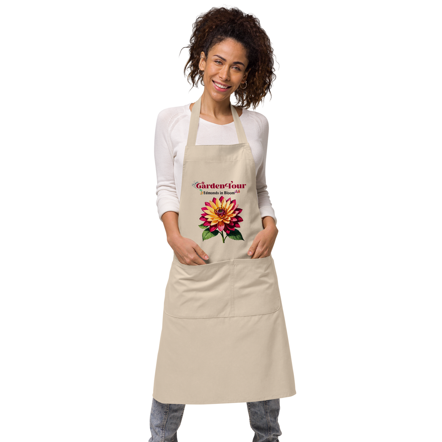 Edmonds in Bloom Garden Tour 2026 Organic cotton apron