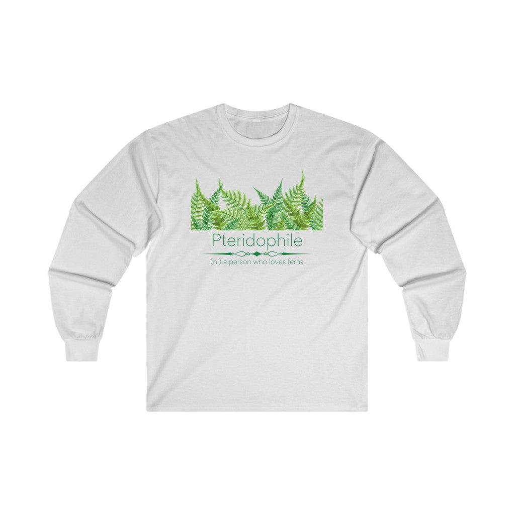 Pteridophile Cotton Long Sleeve Tee