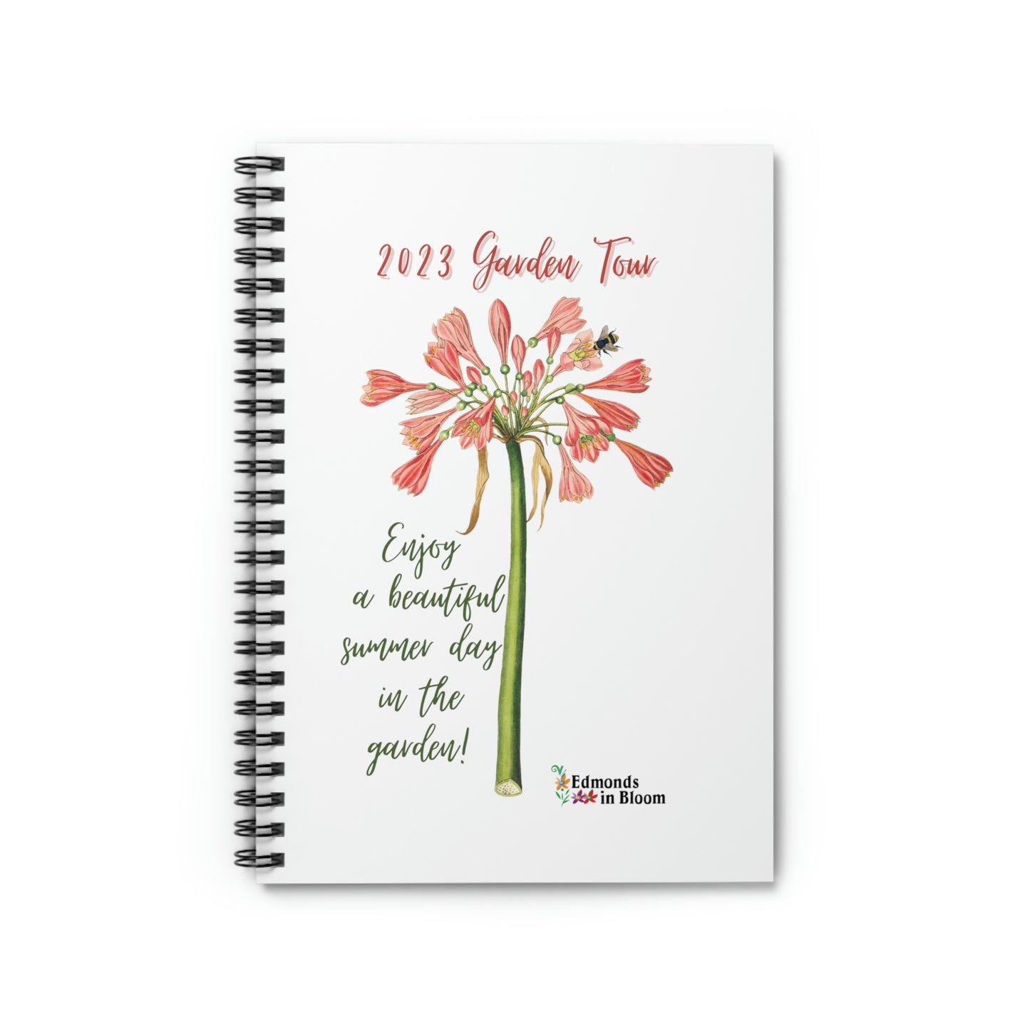 2023 Garden Tour Spiral Notebook - Ruled Line