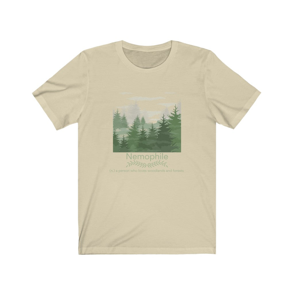 Nemophile II - forest and woodlands lover T-shirt