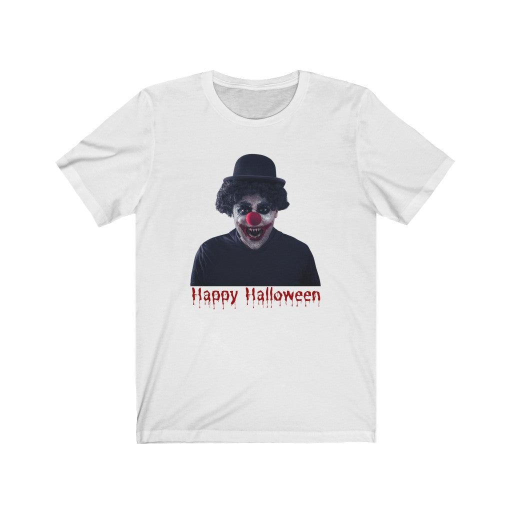 Scary Clown Happy Halloween T-shirt