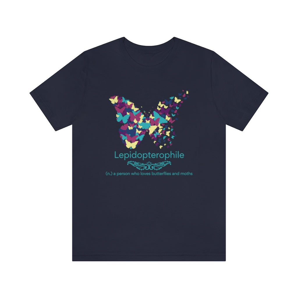 Lepidopterophile - butterfly and moth lover T-shirt