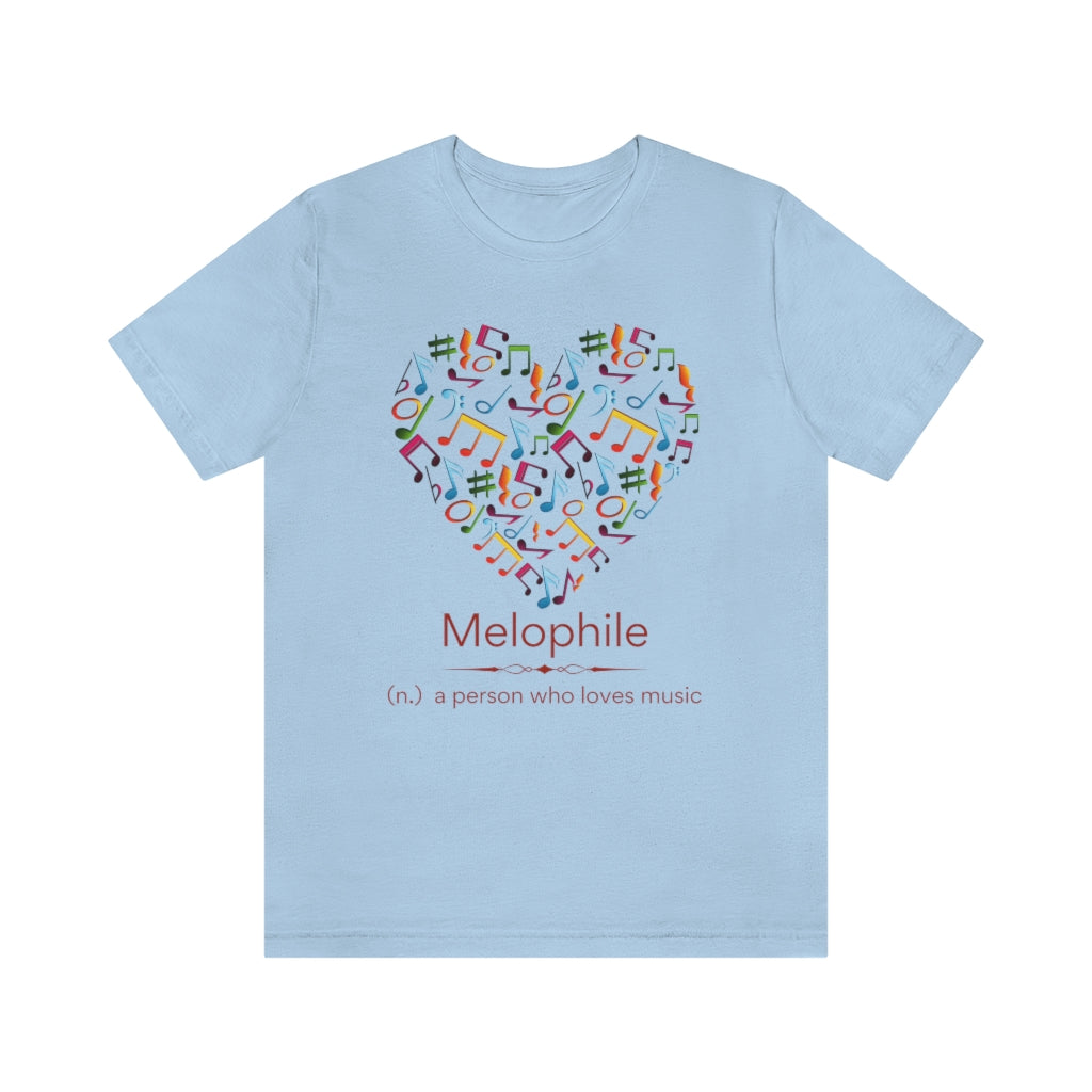 Melophile - music lover T-shirt