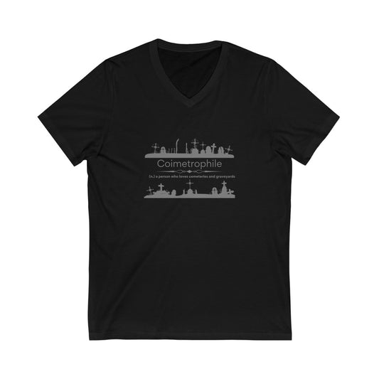 Coimetrophile V-Neck T-shirt