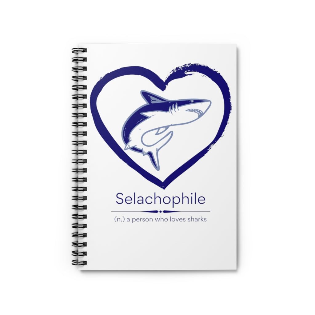 Selachophile Spiral Notebook - Ruled Line