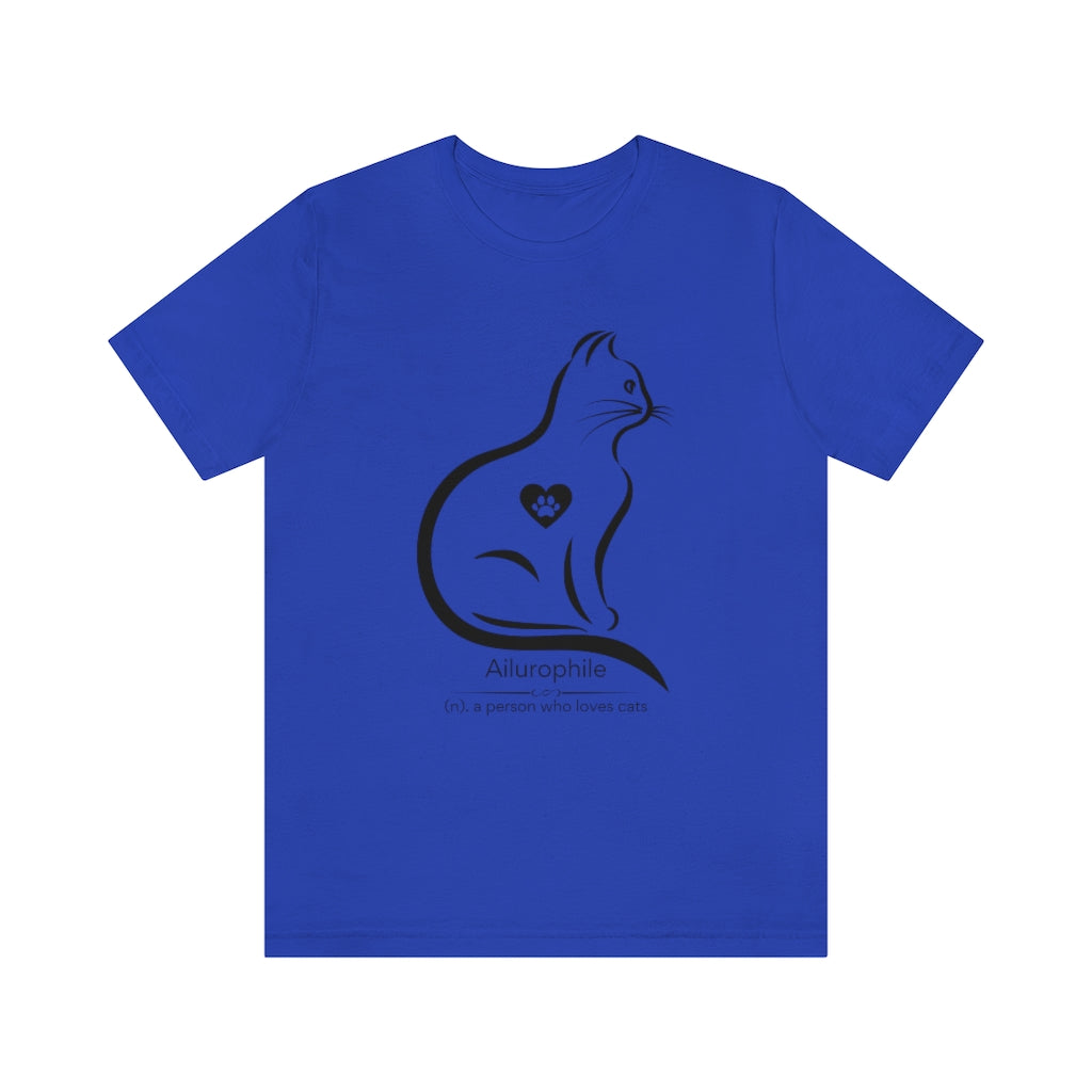 Ailurophile - cat lover T-shirt