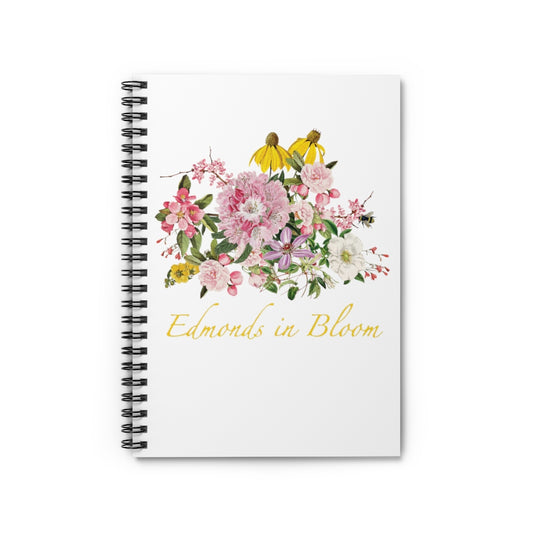 Edmonds in Bloom Spiral Notebook - Ruled Line