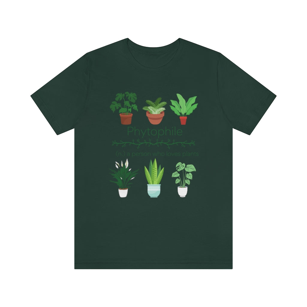 Phytophile plant lover T-shirt