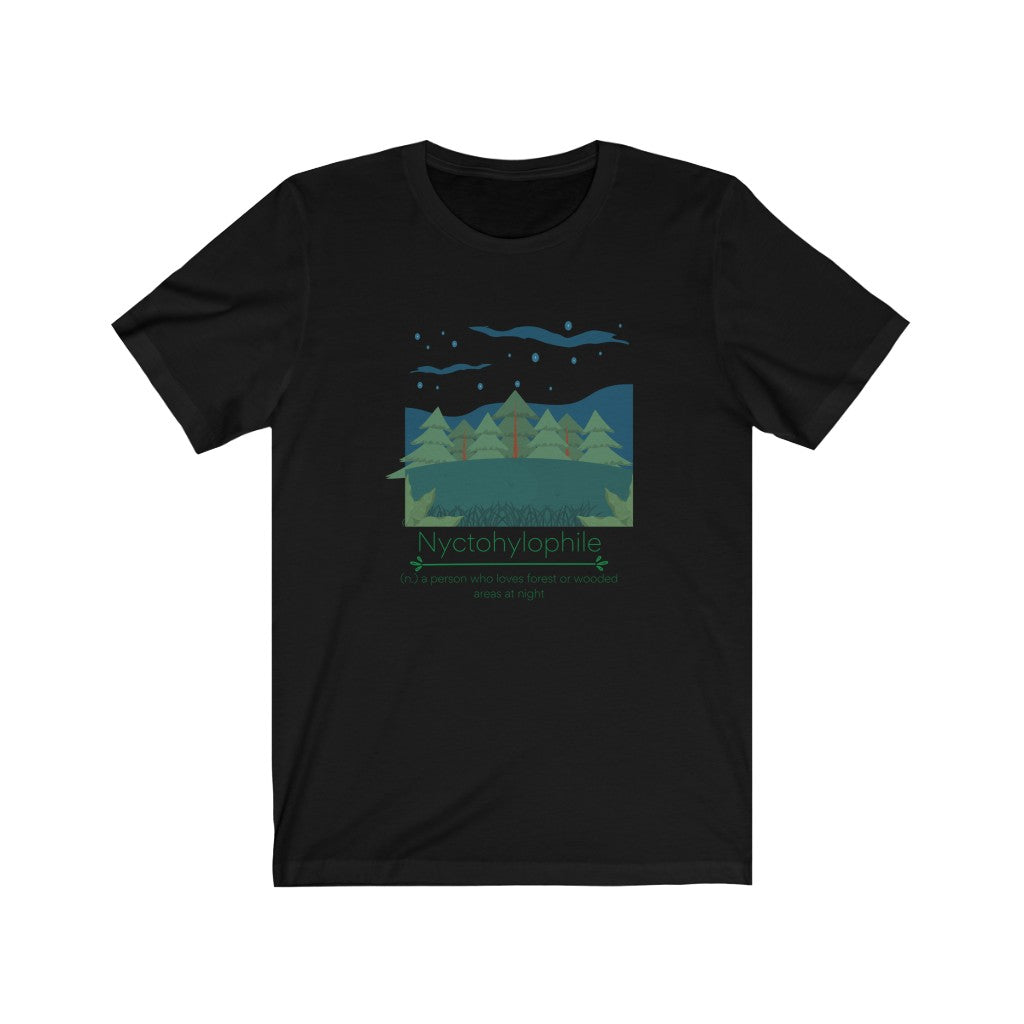 Nyctohylophile - night woods lover T-shirt