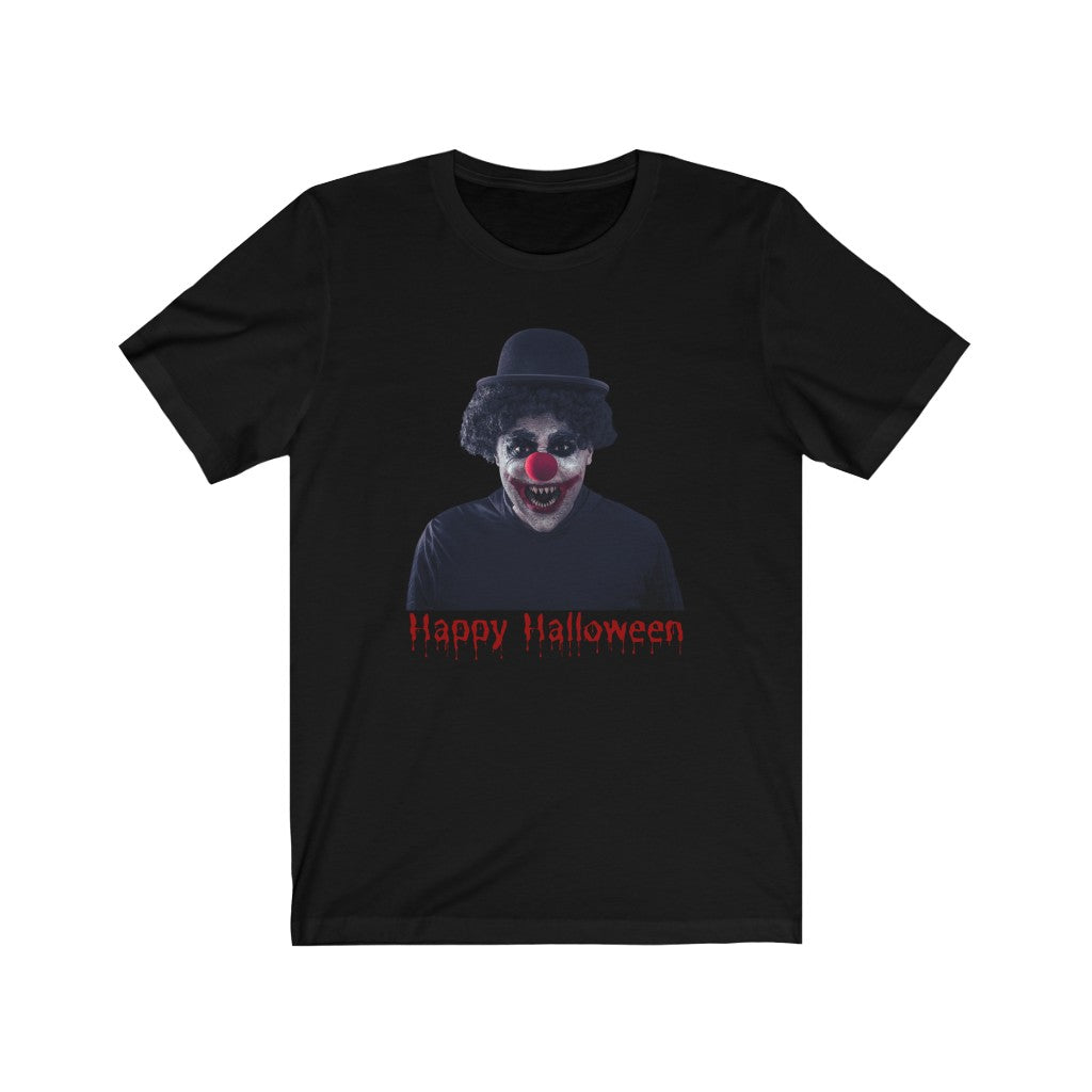 Scary Clown Happy Halloween T-shirt