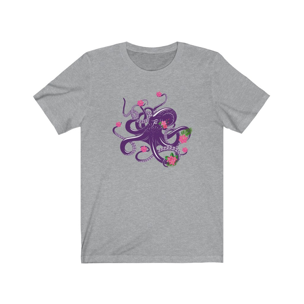 Floral Octopus T-shirt