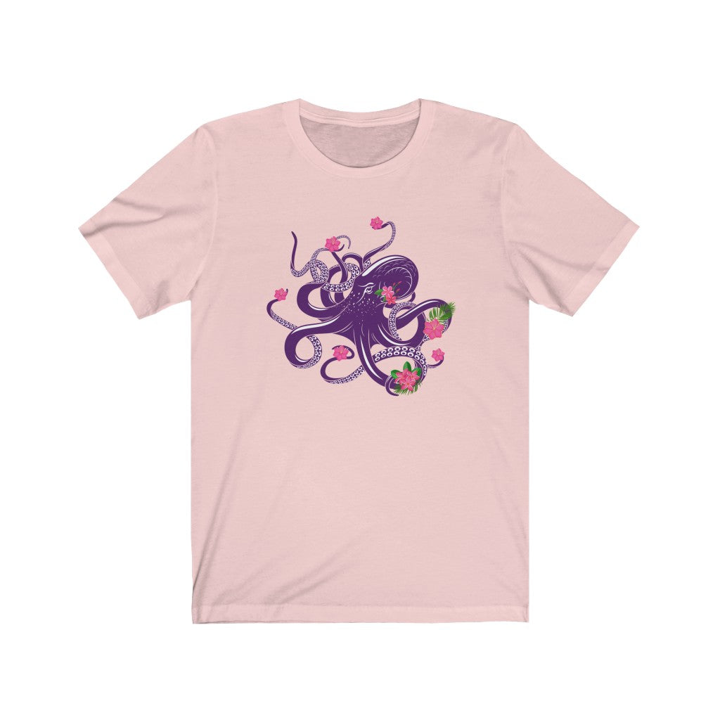 Floral Octopus T-shirt