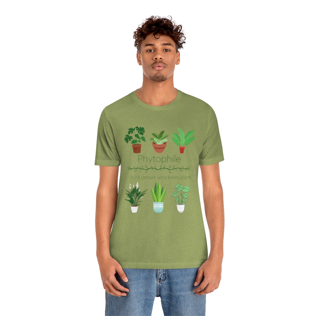 Phytophile plant lover T-shirt