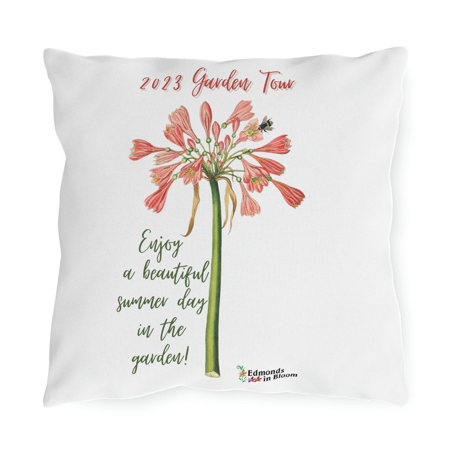 2023 Garden Tour Outdoor Pillows