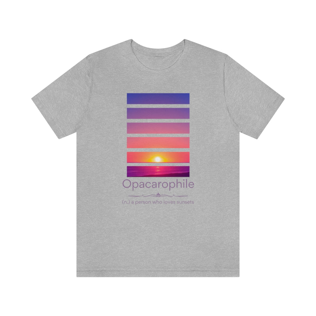 Opacarophile II - sunset lover T-shirt
