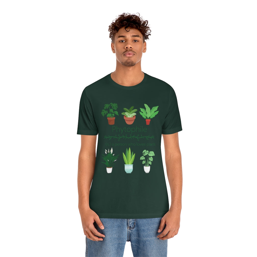 Phytophile plant lover T-shirt