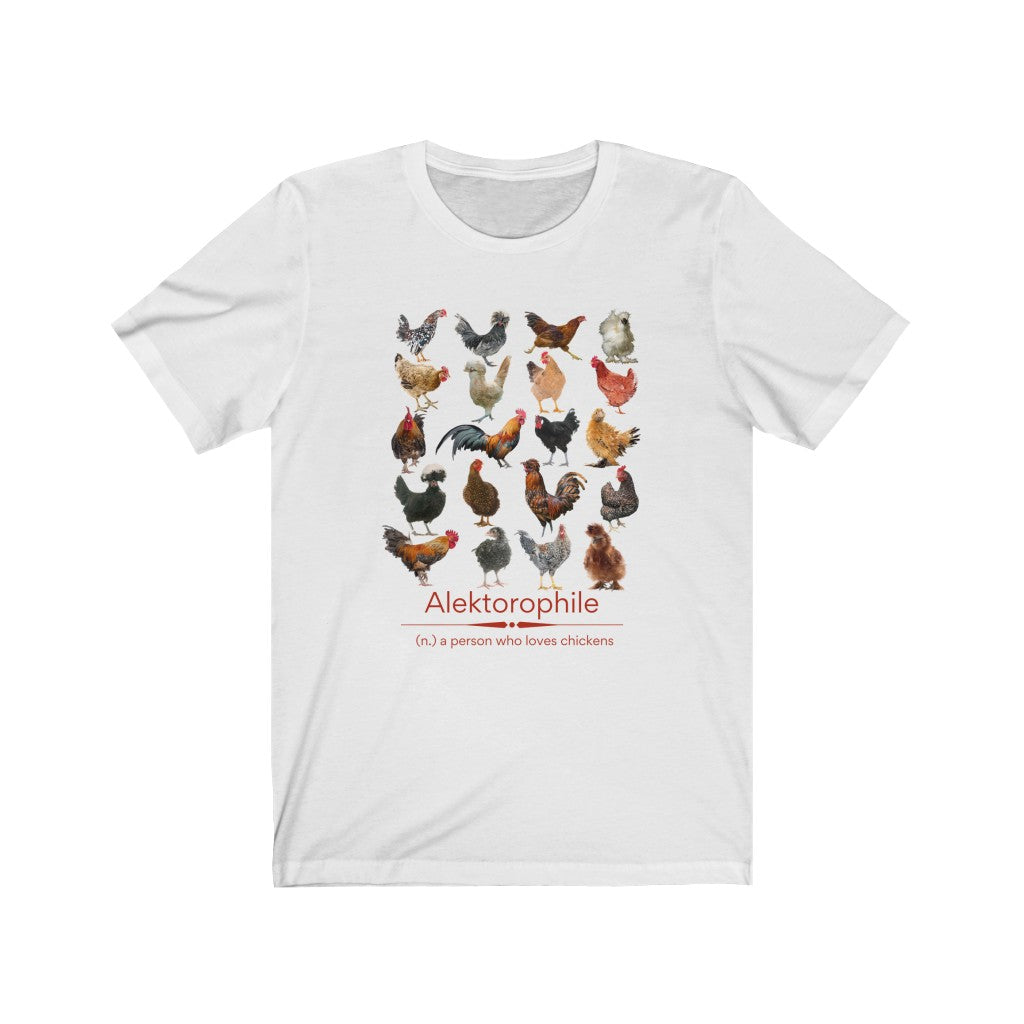 Alektorophile - chicken lover T-shirt