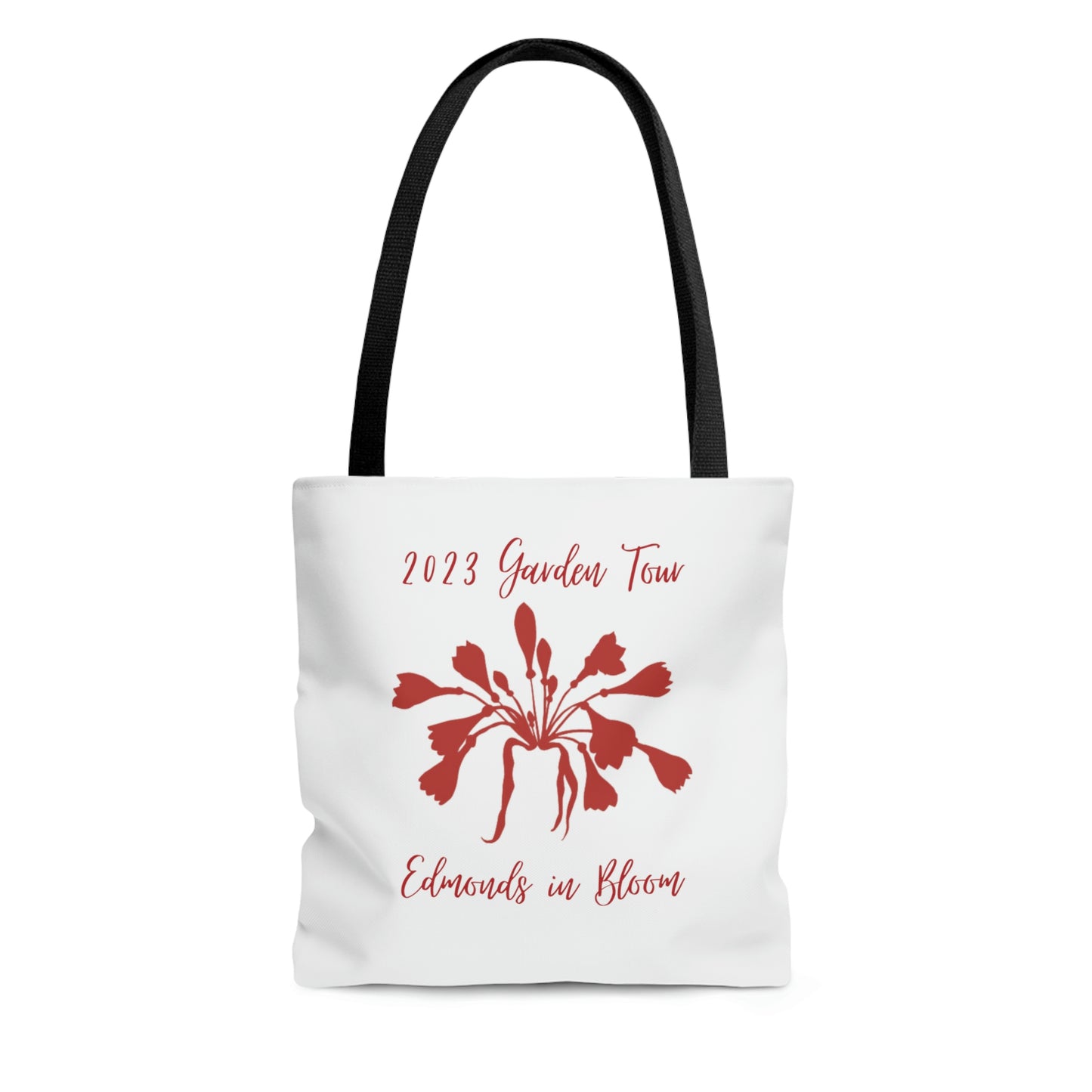 2023 Garden Tour Tote Bag (Red Graphic)