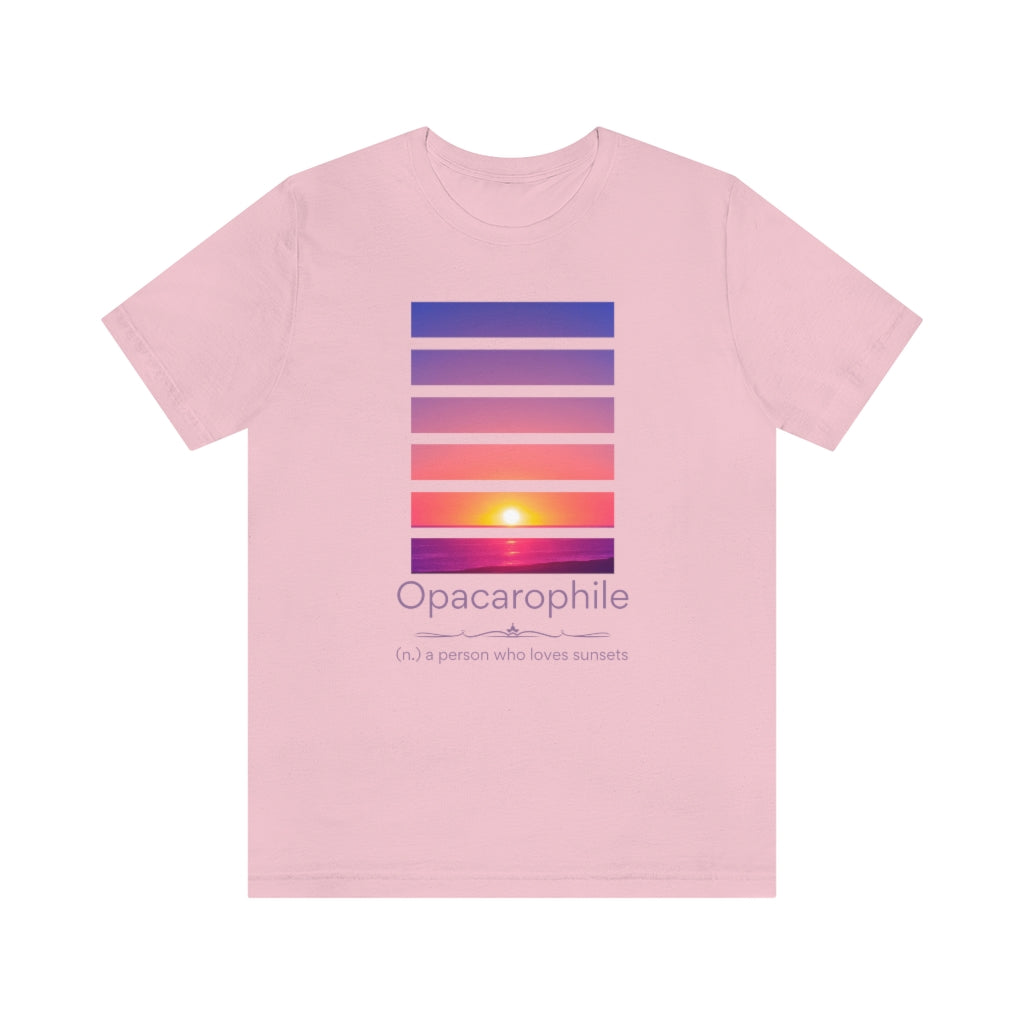 Opacarophile II - sunset lover T-shirt