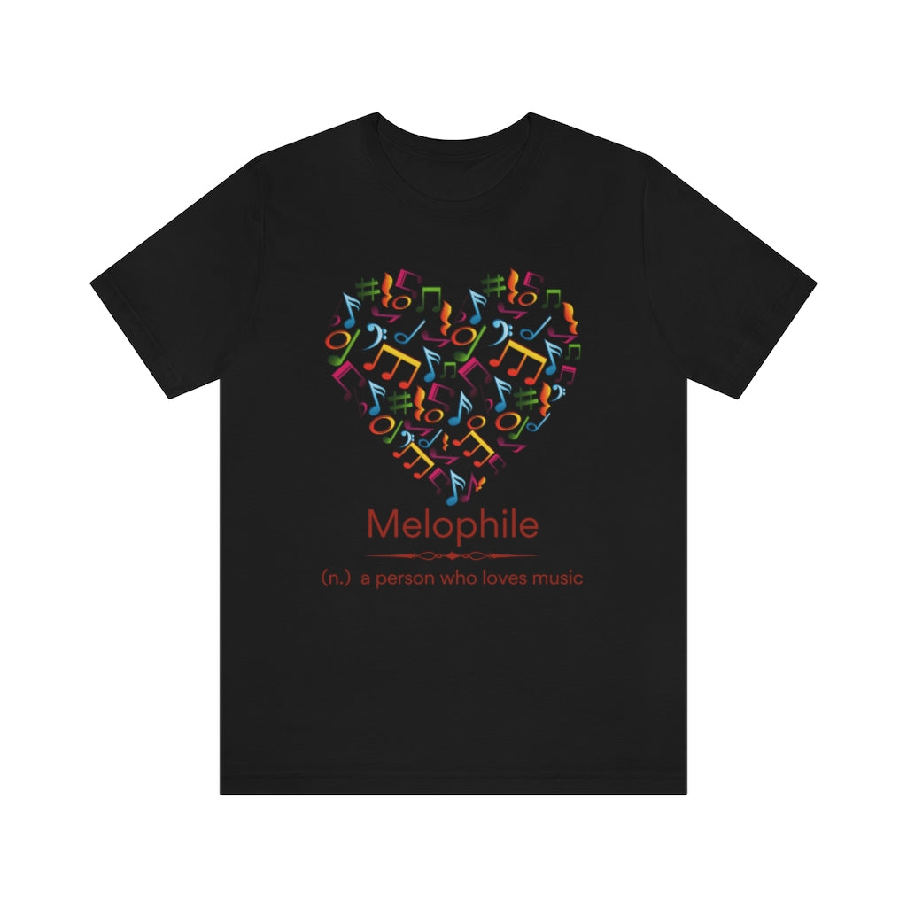 Melophile - music lover T-shirt