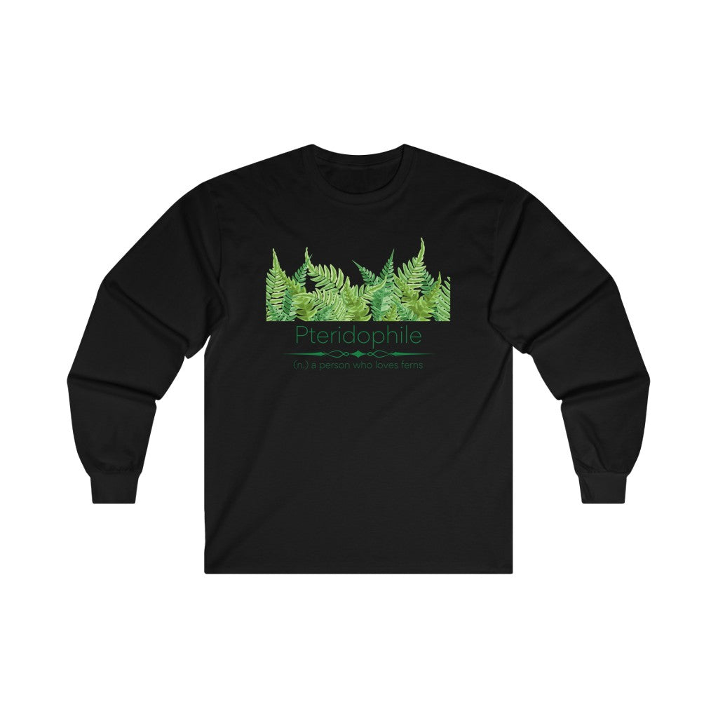 Pteridophile Cotton Long Sleeve Tee