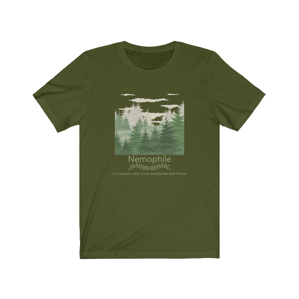 Nemophile II - forest and woodlands lover T-shirt