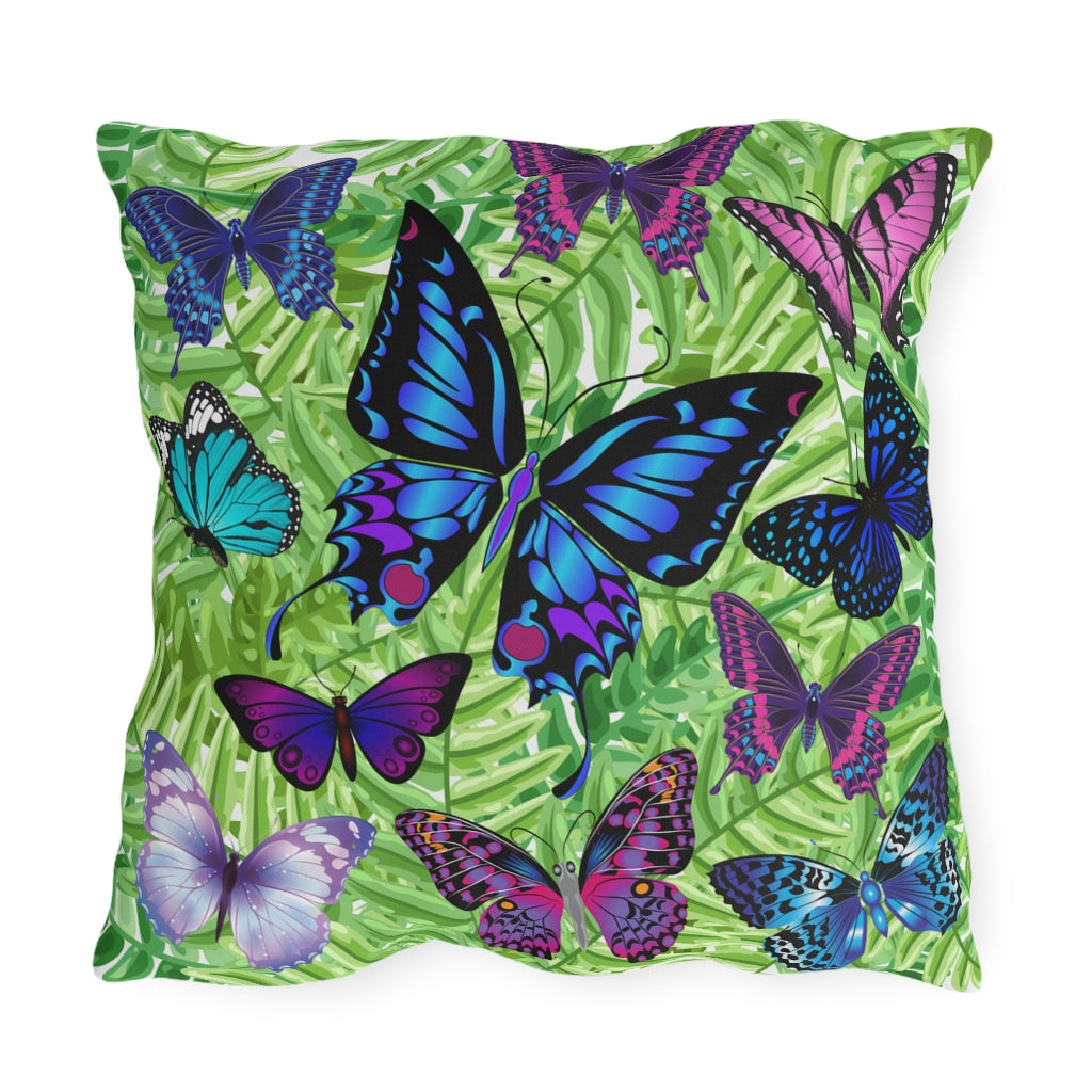 Beautiful Butterflies Outdoor Pillows