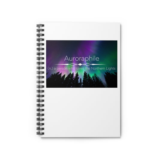 Auroraphile Spiral Notebook - Ruled Line