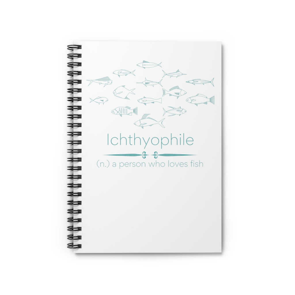 Ichthyophile II Spiral Notebook - Ruled Line