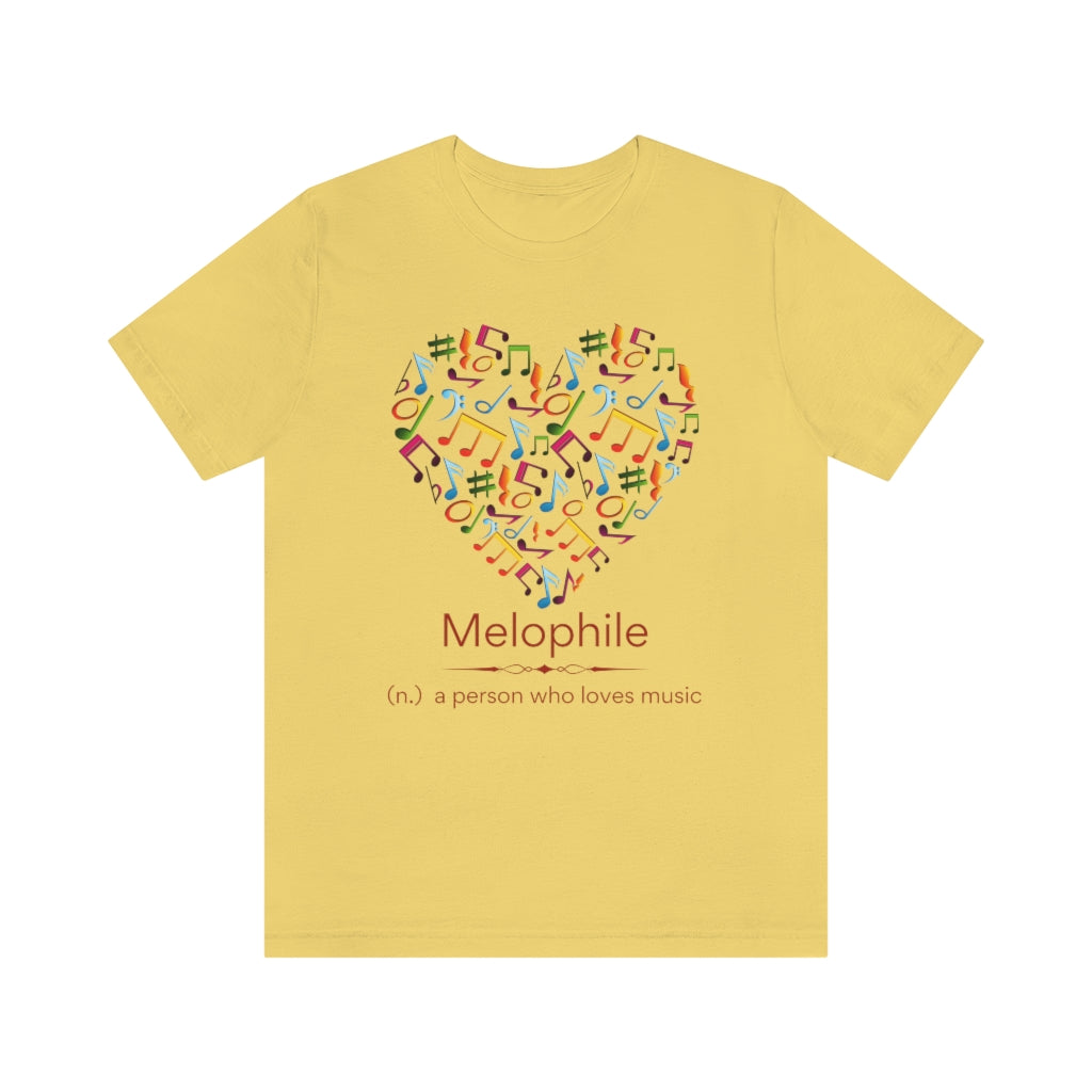 Melophile - music lover T-shirt